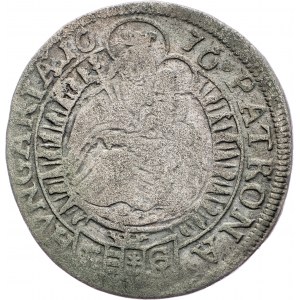 Leopold I., 6 Kreuzer 1676, Pressburg