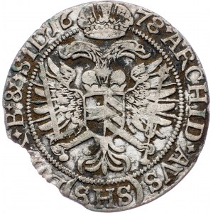 Leopold I., 6 Kreuzer 1678, SHS, Breslau