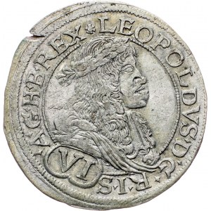 Leopold I., 6 Kreuzer 1678, Vienna