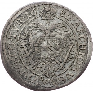 Leopold I., 6 Kreuzer 1682, Vienna