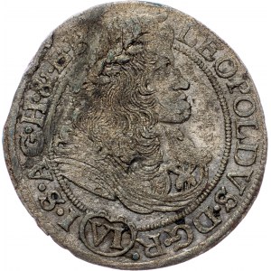 Leopold I., 6 Kreuzer 1683, FIK, Oppeln