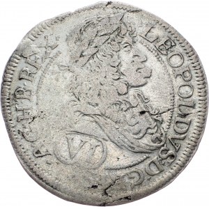 Leopold I., 6 Kreuzer 1685, Vienna