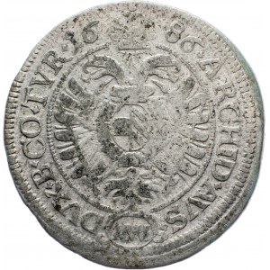 Leopold I., 6 Kreuzer 1686, Vienna