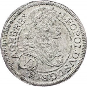 Leopold I., 6 Kreuzer 1686, Vienna