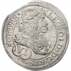 Leopold I., 6 Kreuzer 1688, Vienna