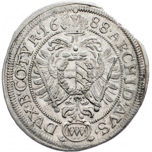 Leopold I., 6 Kreuzer 1688, Vienna