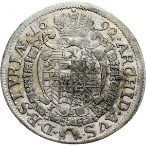 Leopold I., 6 Kreuzer 1692, Graz