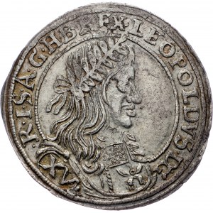 Leopold I., 15 Kreuzer 1661, Vienna