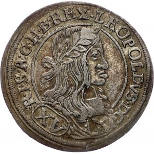 Leopold I., 15 Kreuzer 1661, Vienna