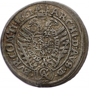 Leopold I., 15 Kreuzer 1661, Vienna