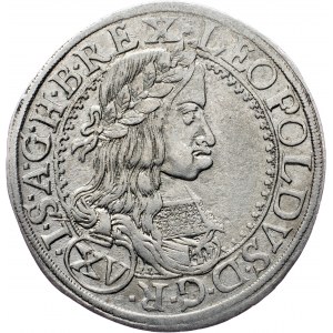 Leopold I., 15 Kreuzer 1662, Vienna