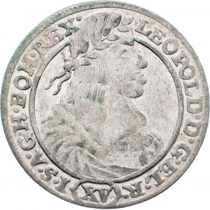 Leopold I., 15 Kreuzer 1662, Breslau