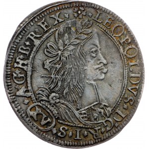 Leopold I., 15 Kreuzer 1663, Graz