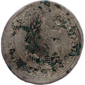 Leopold I., 15 Kreuzer 1676, KB, Kremnitz