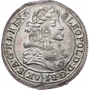 Leopold I., 15 Kreuzer 1679, KB, Kremnitz