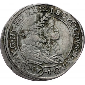 Leopold I., 15 Kreuzer 1688?, NB, Nagybanya