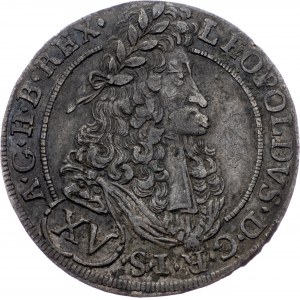 Leopold I., 15 Kreuzer 1694, Hall