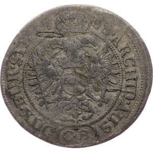 Joseph I., 6 Kreuzer 1708, CB, Brieg