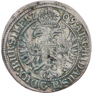 Joseph I., 3 Kreuzer 1709, CB, Brieg