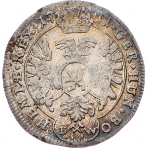 Joseph I., 3 Kreuzer 1711, BW, Kuttenberg