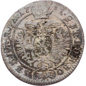 Joseph I., 3 Kreuzer 1711, Prague