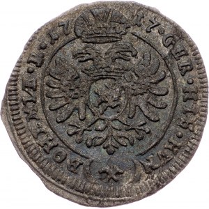 Charles VI., 1 Kreuzer 1717, Kuttenberg