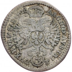 Charles VI., 3 Kreuzer 1726, Breslau