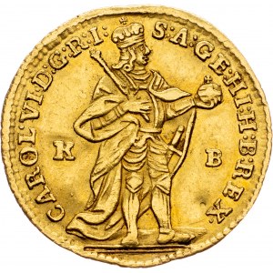 Charles VI., 1 Dukat 1738, KB, Kremnitz