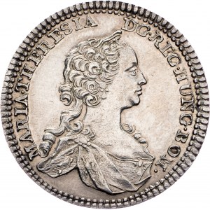 Maria Theresia, 1/4 Thaler 1742, Hall