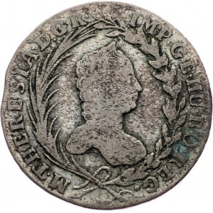 Maria Theresia, 20 Kreuzer 1761, Prague