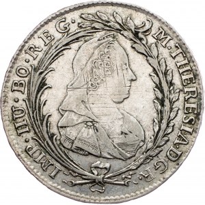 Maria Theresia, 20 Kreuzer 1777, Prague