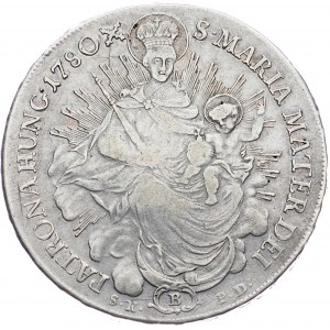 Maria Theresia, 1 Thaler 1780, B/SK-PD, Kremnitz