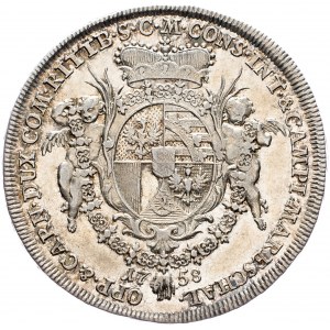 Joseph Wenzel, 1/2 Thaler 1758, Vienna