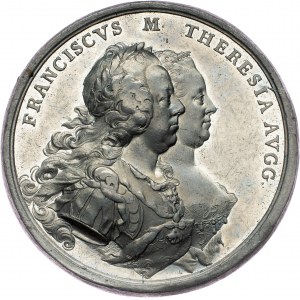 Maria Theresia, Franz I., Medal 1763, Wideman