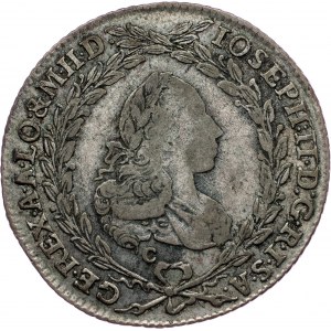 Joseph II., 20 Kreuzer 1768, Prague