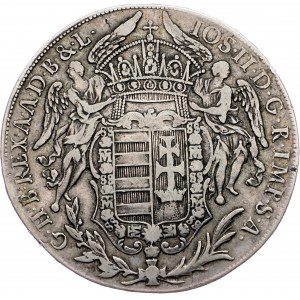 Joseph II., 1 Thaler 1782, B, Kremnitz