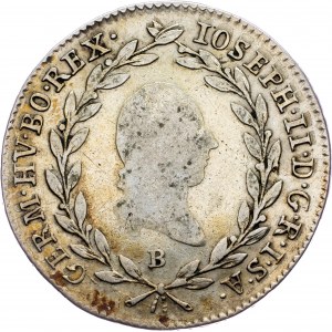 Joseph II., 20 Kreuzer 1783, B, Kremnitz