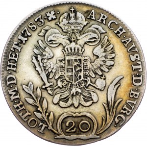 Joseph II., 20 Kreuzer 1783, B, Kremnitz