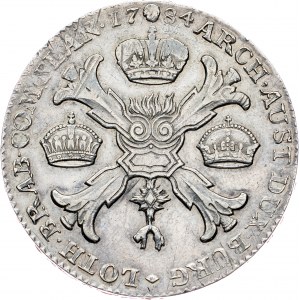 Joseph II., 1 Thaler 1784, Brussels