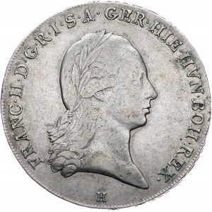 Franz I. (II.), 1 Thaler 1795, H, Günzburg