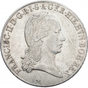 Franz I. (II.), 1 Thaler 1795, M, Milan