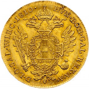 Franz I. (II.), 1 Dukat 1810, A, Vienna