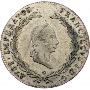 Franz I. (II.), 20 Kreuzer 1827, C, Prague