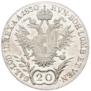 Franz I. (II.), 20 Kreuzer 1830, Karlsburg