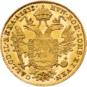 Franz I. (II.), 1 Dukat 1832, A, Vienna