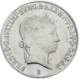 Ferdinand V., 20 Kreuzer 1842, B, Kremnitz