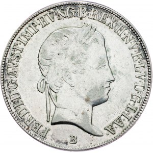 Ferdinand V., 20 Kreuzer 1842, B, Kremnitz