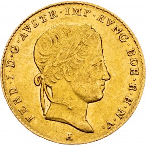 Ferdinand V., 1 Dukat 1843, E, Karlsburg