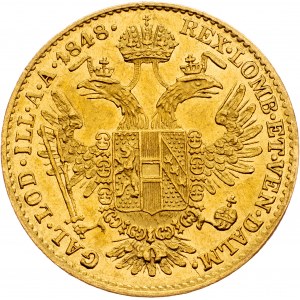 Ferdinand V., 1 Dukat 1848, A, Vienna