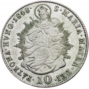 Ferdinand V., 10 Kreuzer 1848, KB, Kremnitz
